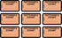 Tabbies Legal Exhibit Labels, Orange, PETITIONER'S Exhibit 252 Label, 1-5/8"W x 1" H, Pack (58026)