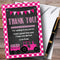 The Card Zoo Pink Country Farm Tractor Party Thank You Cards
