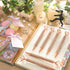 Yeaqee 91 Pcs Bridal Shower Diamond Pen Set, 31 Wedding Crystal Pens, 30 Organza Bags, 30 Cards, Rose Gold