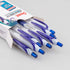 Pentel GlideWrite Ballpoint Pens, Bulk Pack of 12 BLUE Ink Pens, 1.0mm with Retractable Barrel Design, Easy Grip &