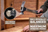 20 oz Hammer, 16 Inch, 3% Spec Ops Tools Fiberglass Soft Mallet Cap, Shock-Absorbing Grip, Donated to Veterans