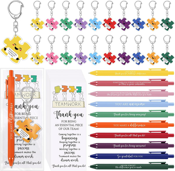 Dunzoom 40 Set Employee Appreciation Gifts Bulk for Teacher Nurse Nursing Assistant Volunteer