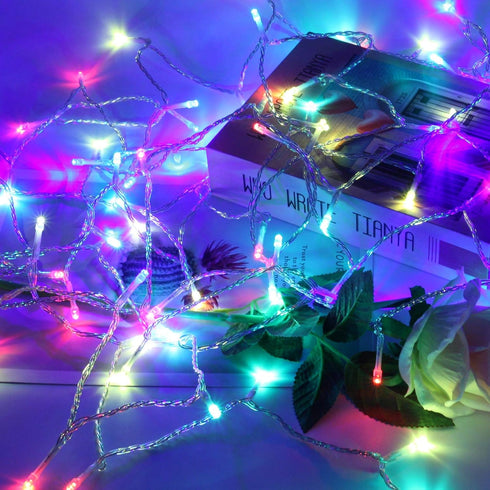 200 66FT 13 Connectable LED Christmas Lights Indoor Outdoor with Timer, Modes Multicolor String Lights Waterproof