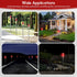 Ziimaikery 5 PCS Solar Driveway Markers Solar Powered Driveway Markers Driveway Lights Landscape Driveway Reflectors on