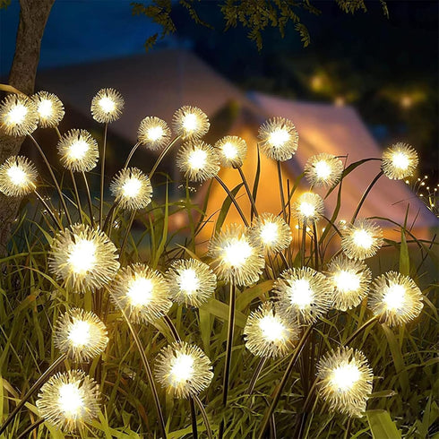 Generic Solar Lamp Outdoor Courtyard Garden Decorative Lamp Villa Camping Yard Plug-in Lamp