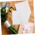 5sets 200pcs*5 DOITOOL Blank White Note Cards Index Cards White Blank Flashcards Memo Scratch Paper Study Memo