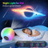 12 1 15 Galaxy Projector for Bedroom, in Star Projector Night Light Bluetooth Speaker, White Noise Planetarium