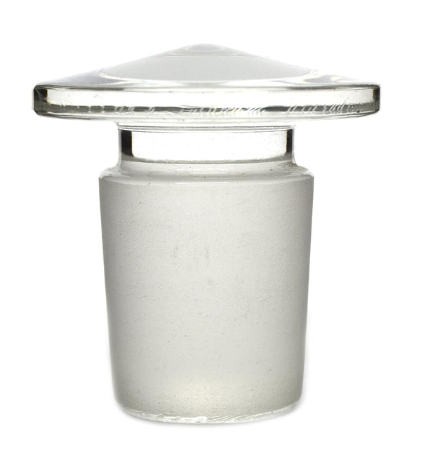 EISCO Flat Head Stopper - Solid Cone, Borosilicate Glass, Size 29/32