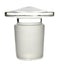EISCO Flat Head Stopper - Solid Cone, Borosilicate Glass, Size 29/32