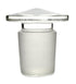 EISCO Flat Head Stopper - Solid Cone, Borosilicate Glass, Size 29/32