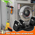 4 Magnetic Broom Holder Rack,Strong Magnetic Mount Mop Holder Racks for Cleaning Tools,Non-slip Magnetic Tool Holder
