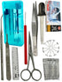ArTLaB Premium 25 Piece Dissection Kit, Stainless Steel Biology Instruments with Scalpel Handle, Blades & T-Pins