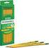 Ticonderoga Wood-Cased Pencils, Pre-Sharpened, 2 HB Soft, Yellow, 10 Count