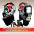 Heat-Resistant Leather Welding Bib for Enhanced Protection - Fits Most Helmets
