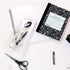BAZIC Composition Book, Wide Ruled 100 Sheet, Premium Black Marble Notebook for Office School