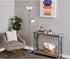 TnLoji 72.2" 3-Way 100W/60W Bulb White Modern Combo Floor Lamp with Adjustable Gooseneck Reading Lamp - Rotary Switch