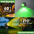 2-in-1 1 Pack) Solar Spotlights Outdoor Waterproof, RGB Landscape Spotlights, Christmas Decorative Solar Spot Lighting