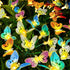 Solar Butterfly Garden Lights, 2 Pack Outdoor Patio Decor with Waterproof Swaying Animal Fairy Lights