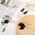 8pcs 1ml Eye Dropper, Glass Dropper with Measurements, Pipettes with Rubber Head for Medicine, Essential Oils, Feeding,