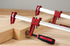 12 Inch Set, 4 Pack 600 lbs HimaPro Bar Clamp Load Limit Medium Duty Quick Release Steel F Clamp, Ideal