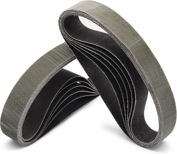 3/4" x 12" Replacement Sanding Belt, 12 Pack 2500 Fine Grit Sanding Belts for Work Sharp Knife Sharpener