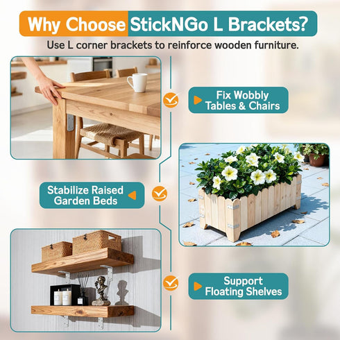 3"x3"x1.2" 90 (Galvanized-4 Steel L Bracket, Degree Metal Iron Corner Brace - Right Angle Joist Brackets for Wood