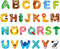 SpriteGru 26 Alphabet Letters Bulletin Board Decor with PET Film for Kindergarten Homeschool Supplies