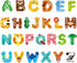 SpriteGru 26 Alphabet Letters Bulletin Board Decor with PET Film for Kindergarten Homeschool Supplies