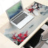 XXL Large Gaming Mouse Pad, Sakura Cherry Blossom Extended Desk Pad, Non-Slip Rubber Base 35.4x15.7in