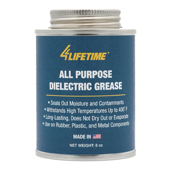 Dielectric Silicone Grease, Waterproof Non-Conductive Lubricant for Electrical and Automotive Applications, 8oz