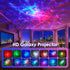 15 Galaxy Projector with HiFi Bluetooth Speaker & White Noise Sounds - Remote & Timer Controlled Night Light