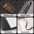 A5 240 8.6x5.8in WEMATE Diary with Lock, PU Leather Journal with Lock Pages, Vintage Locks Journal Password Notebook