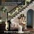 33ft 100 Dimmable Brizled Christmas String Lights, LED Color Changing Christmas Lights with Remote, RGB Christmas Tree