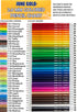June Gold 36 Black (Raven #108) Colored 2.0 mm Lead Refills - Bold Thickness for Heavy Use, Break Resistant with