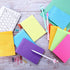 Outus 36 Pack Lined Sticky Notes, 4 x 6 Inch Colorful Pads, 1200 Sheets, Bright Ruled Self Sticky Pads for Office