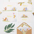 50 Pack Crisky Cute Bear Thank You Cards Blank Inside with Envelopes and Stickers for Birthdays, Baby Showers