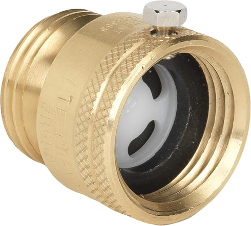 Vacuum Breaker Hose Bib Backflow Preventer, 3/4 Inch, Brass, Homewerks Worldwide VACBFPZ4B