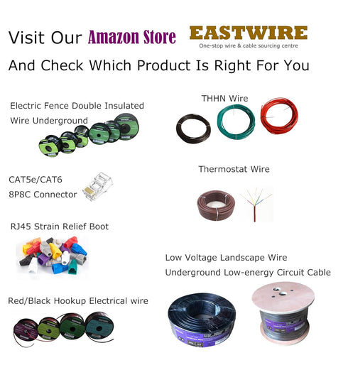 10 Feet (3 Meter) Black 14 AWG THHN Wire, Solid Copper Insulated Grounding Wire
