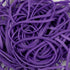 JAM PAPER Colorful Rubber Bands, Size 33, Purple, 100/Pack