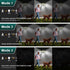 4-Head 283 3000LM 6500K, IP65 270 Lights(1Pack) Solar Outdoor Motion Sensor Light, LED Solar Flood Light Waterproof