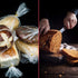 Bread Bags with Ties, 100 Clear Reusable Bags and 100 Ties for Homemade Bread and Bakery Loaf