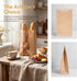 20 Pack 13.7x8.3x3.5 Inches Packaging (20) Bread Bags for Homemade Bread, Sourdough Bread Bags with Clear Window & Tin
