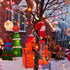 25Ft Lights,C9 26 Bulbs (1 Multicolor Christmas Christmas Lights Outdoor with Clear Glass Colorful Spare), Hanging