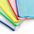 B5 Plastic Wallets Zip Lock Bags, Mesh Document Wallet for School, Office, Travel Storage - Green