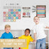 Hadley Designs Farmhouse Classroom Calendar Set, Bulletin Board Sets for Teachers, Classroom Decor