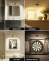 3 5 12000mAh (Black,1 Pack) Picture Light for Wall Rechargeable Art Light with Remote, Colors & Brightness Levels
