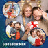 BIIB Fathers Day Mens Gifts for Husband Dad Rechargeable Flashlight Gloves, Birthday Gifts for Men Dad Grandpa, Fathers