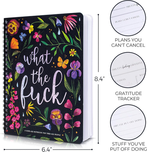 Funny To Do List Planner Notebook, Organize Daily Tasks and Boost Productivity, Undated Office Supplies