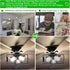 LiteHistory A15 LED Bulb, 6W Equivalent E26, 60 Watt Non-Dimmable, 4000K Clear, Pack of 6