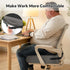 Tailbone People(18x16x6in) BALAPET Extra Thick Seat Cushion, Memory Foam Office Chair Booster Cushion to Raise Seat